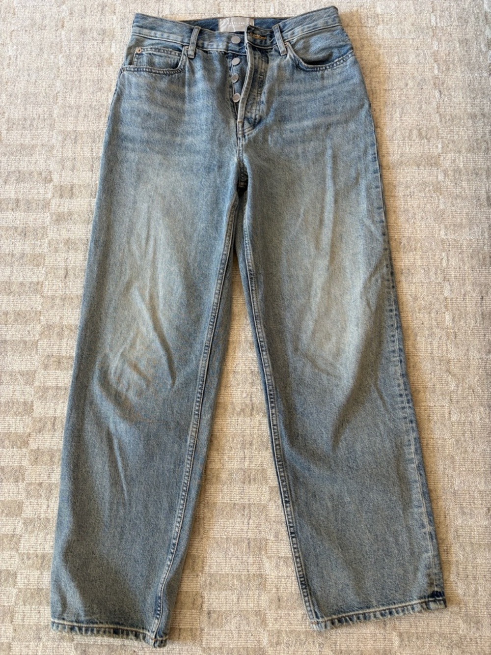Everlane Light Blue Straight Leg Jeans
